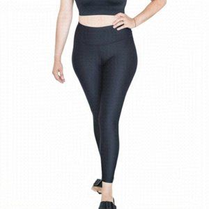 SILVER Icing Victory Leggings Black Spandex Stretch Pull On